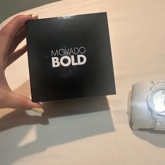 Women’s White Movado Watch - Picture 5 of 5